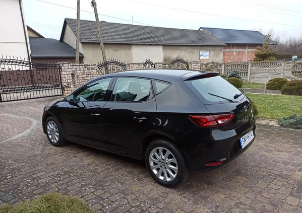 Seat Leon cena 42800 przebieg: 148000, rok produkcji 2015 z Koziegłowy małe 106